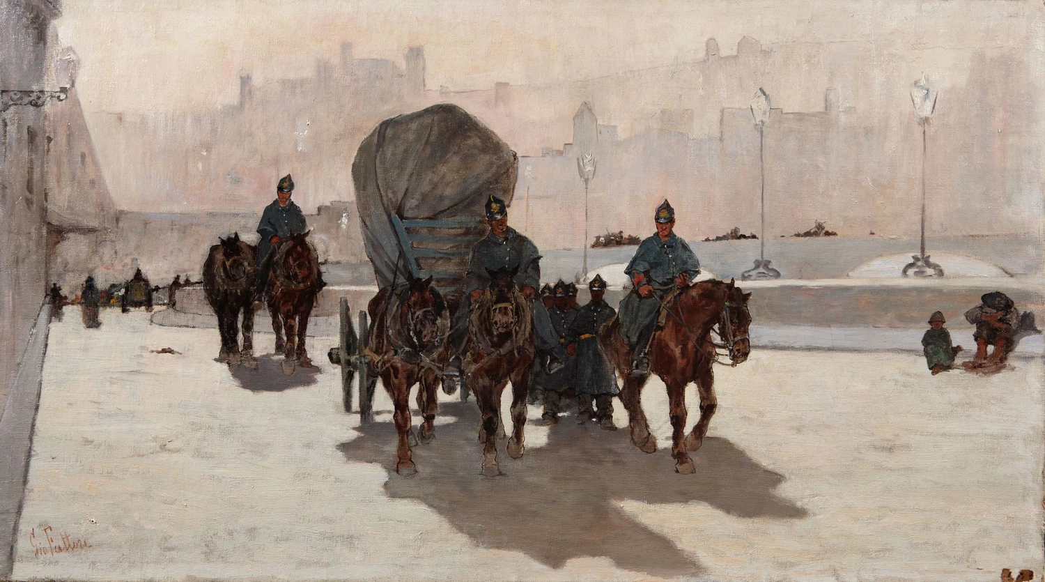 Artiglieri sul Lungarno